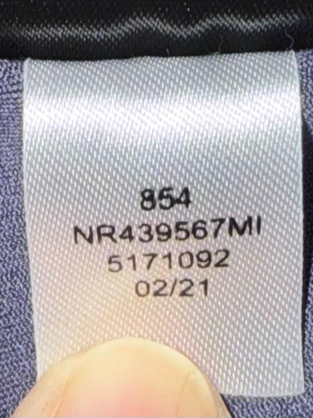 • Zella Twist Around Renew
Sports Bra - Gray Small - Picture 7 of 9
